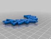 Byr Geometrik kolye (Sadece Plastik Aparattır!!!) 3D - 1
