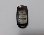 Skoda 3 Buton Sustalı Anahtar Kabı, Anahtar Kılıfı - 1