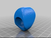 Byr Ağır düz yüzük (ağır pürüzsüz yüzük) (Sadece Plastik Aparattır!!!) 3D thumbnail 3