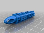 Byr Festool Key Askı (WIM'in anahtar askısı) (Sadece Plastik Aparattır!!!) 3D thumbnail 3