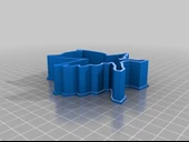 Byr Pija Maskeleri çerez kesicilerin ana hatları (Sadece Plastik Aparattır!!!) 3D thumbnail 3