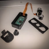 Byr Noir kamera için ahududu pi sıfır kasa (Sadece Plastik Aparattır!!!) 3D - 4