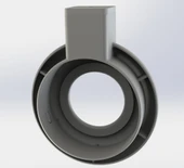 Byr Echo Dot Dolap Montajı (Sadece Plastik Aparattır!!!) 3D - 1