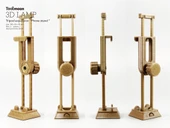 Byr Tripod Genişleme "Telefon Stand" (Sadece Plastik Aparattır!!!) 3D - 1