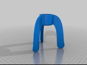 Byr Mikrofon tripod (Sadece Plastik Aparattır!!!) 3D - 4