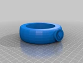 Byr Parlak Kalp Bilezik (Sadece Plastik Aparattır!!!) 3D - 1