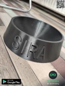 Byr Özelleştirilebilir tamamen parametrik köpek / kedi maması kasesi (Sadece Plastik Aparattır!!!) 3D - 4