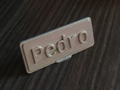 Byr Özelleştirilebilir tablo plakası (Sadece Plastik Aparattır!!!) 3D thumbnail 2