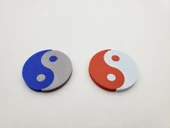 Byr Yin Yang Kolye (Sadece Plastik Aparattır!!!) 3D - 2