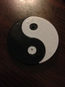 Byr Yin Yang Kolye (Sadece Plastik Aparattır!!!) 3D - 3