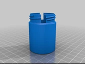 Byr 4XAA Pil Süt Şişesi Kapağı Konteyner (Sadece Plastik Aparattır!!!) 3D - 2