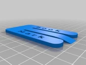 Byr Kitap Markı - Bir İsim İçin Boş Alan (Sadece Plastik Aparattır!!!) 3D - 1