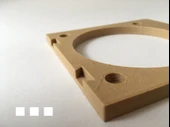 Byr Küçük Şarap Rafı - 3 şişe (Sadece Plastik Aparattır!!!) 3D - 4