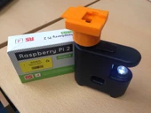 Byr Raspberry Pi Kamera - Mikroskop Adaptör (Sadece Plastik Aparattır!!!) 3D - 4