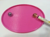 Byr Elipse Billiard Masası (Eliptik Bilardo Tablosu) Matematik Oyuncak (Sadece Plastik Aparattır!!!) 3D thumbnail 1