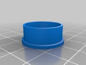 Byr Özelleştirilmiş "Fidget" Yüzük Knured (Sadece Plastik Aparattır!!!) 3D thumbnail 1