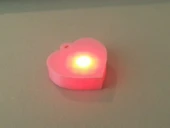 Byr LED'li Sevgililer Günü Kalp Kolye (Sadece Plastik Aparattır!!!) 3D thumbnail 1