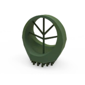 Byr Basit Yüzük - Takı 3D Modeli (Sadece Plastik Aparattır!!!) 3D thumbnail 4