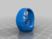 Byr Basit Yüzük - Takı 3D Modeli (Sadece Plastik Aparattır!!!) 3D thumbnail 1