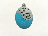 Byr Moana'nın Kolye (Sadece Plastik Aparattır!!!) 3D thumbnail 1