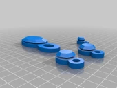 Byr Lara küpe kolye ve bilezik cazibesi en iyi renkli (Sadece Plastik Aparattır!!!) 3D thumbnail 1