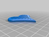 Byr Kalp şeklindeki kolye kolye (Sadece Plastik Aparattır!!!) 3D thumbnail 3