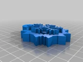 Byr kar tanesi kolye (Sadece Plastik Aparattır!!!) 3D thumbnail 1