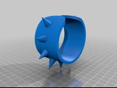 Byr Harley Quinn Çivili Bilezik ve Puddin (Sadece Plastik Aparattır!!!) 3D thumbnail 2