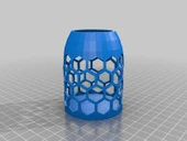 Byr Dekoratif kalem tutucular (Sadece Plastik Aparattır!!!) 3D - 1