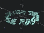 Byr Bir Yüzük (Sadece Plastik Aparattır!!!) 3D thumbnail 3