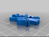 Byr Sylveon kolye/anahtar zinciri (Sadece Plastik Aparattır!!!) 3D thumbnail 2