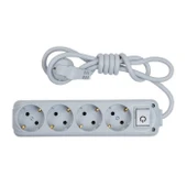 Philips Chp2144w Beyaz Çocuk Korumalı 4'lü Priz 1,5m thumbnail 2