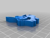 Byr Eevee kolye/anahtar zinciri (Sadece Plastik Aparattır!!!) 3D thumbnail 1