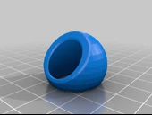 Byr Yüzük - Küre şekli (Sadece Plastik Aparattır!!!) 3D thumbnail 3