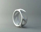 Byr Yüzük - Latticed 3 (Sadece Plastik Aparattır!!!) 3D - 2