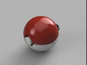 Byr Pokemon Ball Anahtarlık (Sadece Plastik Aparattır!!!) 3D thumbnail 2