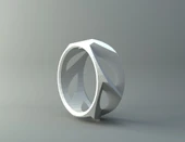 Byr Yüzük - Latticed 3 (Sadece Plastik Aparattır!!!) 3D - 1