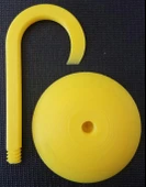 Byr Şarap barışı için muz askısı / stemware rafı (Sadece Plastik Aparattır!!!) 3D - 3