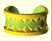 Byr Tuzlu bilezik No2 (Sadece Plastik Aparattır!!!) 3D thumbnail 1