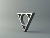 Byr Yüzük - Üçgen (Sadece Plastik Aparattır!!!) 3D thumbnail 2