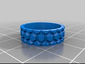 Byr Yüzük - Altıgenler (Sadece Plastik Aparattır!!!) 3D thumbnail 3