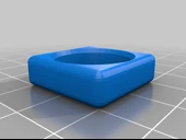 Byr Yüzük - Kare (Sadece Plastik Aparattır!!!) 3D thumbnail 3