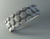 Byr Yüzük - Altıgenler (Sadece Plastik Aparattır!!!) 3D thumbnail 1