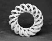 Byr Yedi topla sarmal yüzük (Sadece Plastik Aparattır!!!) 3D thumbnail 1