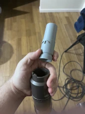 Byr Dyson elektrikli süpürgelerden 1-1/4 inçlik atölye süpürge hortumlarına ve aksesuarlarına adaptör (Sadece Plastik Aparattır!!!) 3D - 2