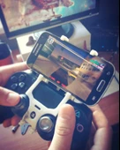 Byr PS4 Dualshock 4 - Akıllı Klip (Samsung Galaxy S4 Mini) (Sadece Plastik Aparattır!!!) 3D - 1