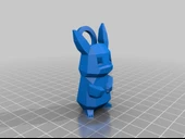 Byr Düşük poli moda pikachu kolye (Sadece Plastik Aparattır!!!) 3D - 3