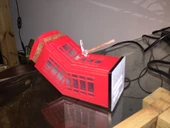 Byr Banksy tarafından öldürülen telefon kabini (Sadece Plastik Aparattır!!!) 3D - 1