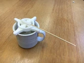 Byr Mikrodalga sütü karıştırıcı (Sadece Plastik Aparattır!!!) 3D - 1