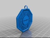 Byr Kayıp Dharma Kolye (Sadece Plastik Aparattır!!!) 3D thumbnail 3